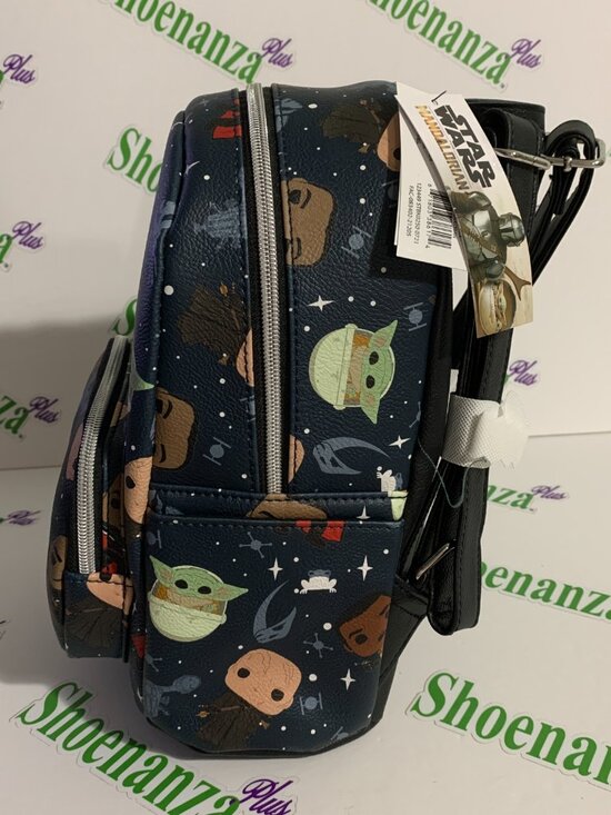 Funko Mini Backpack Star Wars The Mandalorian Boba Fett Moff Gideon Grogu Bag main image 7